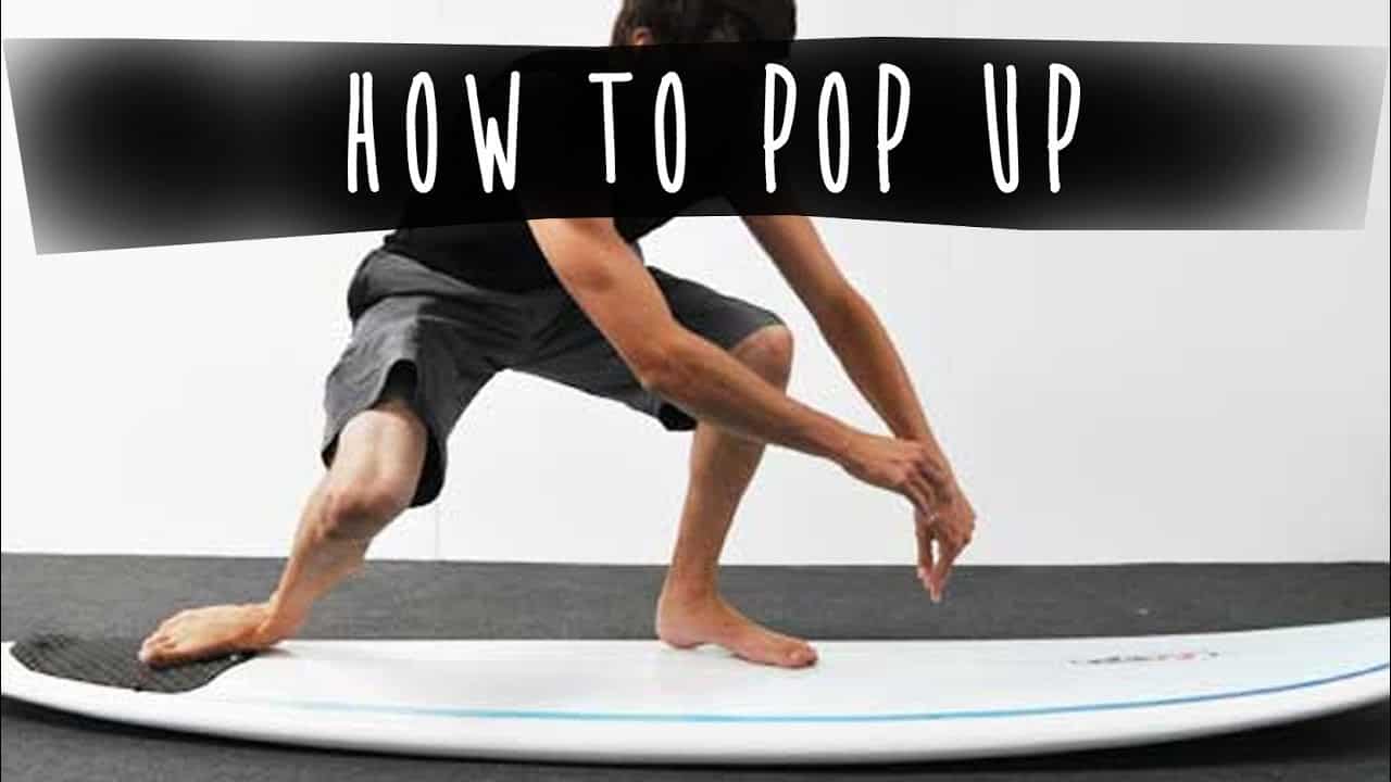 how to pop up on a surfboard